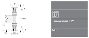 Ножевые головки Leuco для прифуговки кромки HW - Homag  