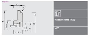 Ножевые головки Leuco HW для скругления кромки HSK 25R - IMA  