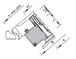 Система крепления Leuco S-система с гидрозажимом для фрез  