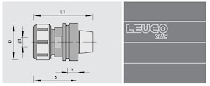 Патроны Leuco HSK 63F