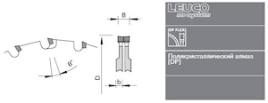 Алмазные подрезные пилы Leuco NN-System DP flex составные