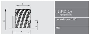 Фуговальные и фальцовочные фрезы Leuco P-System со сменными HW ножами