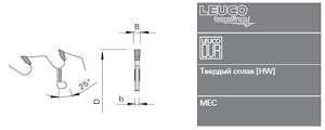 Пилы Leuco F для профилирующего агрегата HewSaw