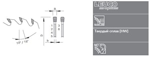 Пилы для форматного раскроя Leuco Q-Cut G6 nn-System