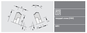 Ножевая головка Leuco HW для скругления кромки - Homag Softforming