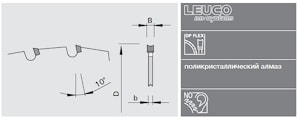 Алмазные форматные пилы Leuco NN-System DP FLEX  