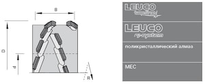Высокопроизводительные фуговальные алмазные фрезы Leuco P-System  