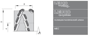 Высокопроизводительные фуговальные алмазные фрезы Leuco P-System
